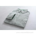 Plaid Pattern Collar Design Pinstripe Men Shirt